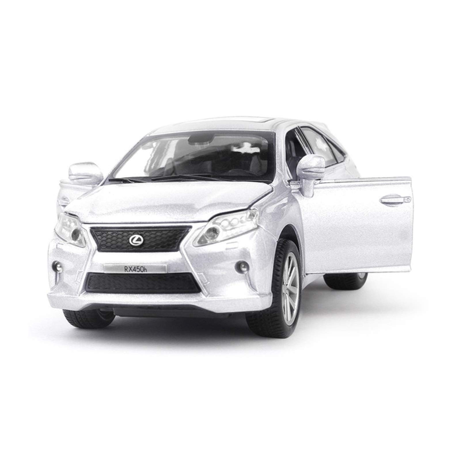 送料無料 1/32 LEXUS レクサス RX450h ダイキャストカー 白