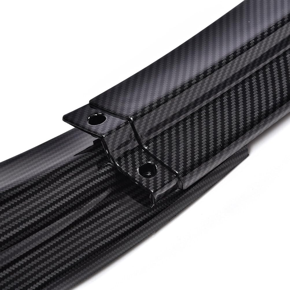 SCITOO Glossy Carbon Look Front Bumper Lip Fits for 2014-2016 For Lexus For IS250 IS350 F-SPORT PP Front Lip Spoiler