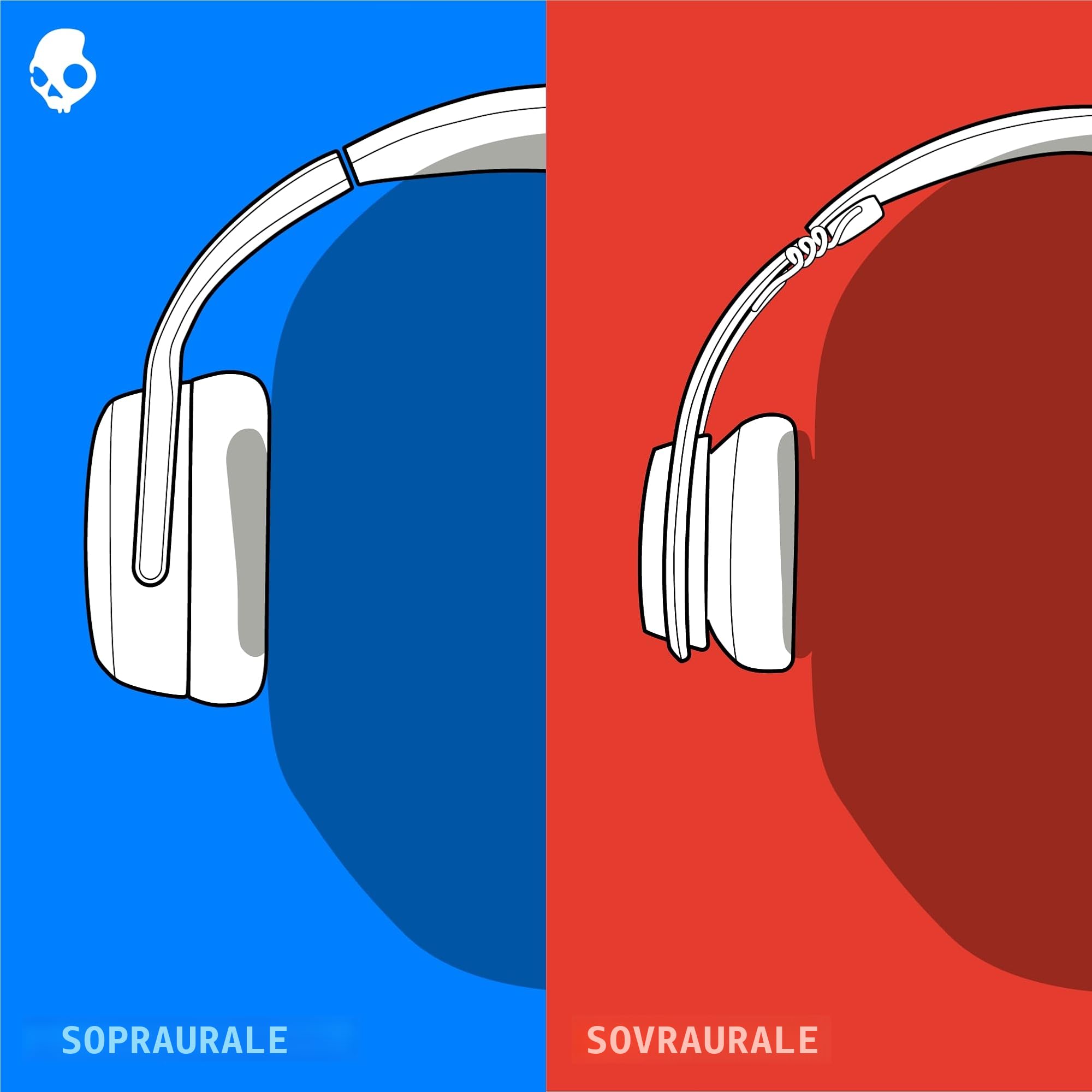 Skullcandy Riff 2 Cuffie Wireless On-Ear con Microfono, 34 Ore di Autonomia, Compatibili con iPhone, Android e Dispositivi Bluetooth - Nero