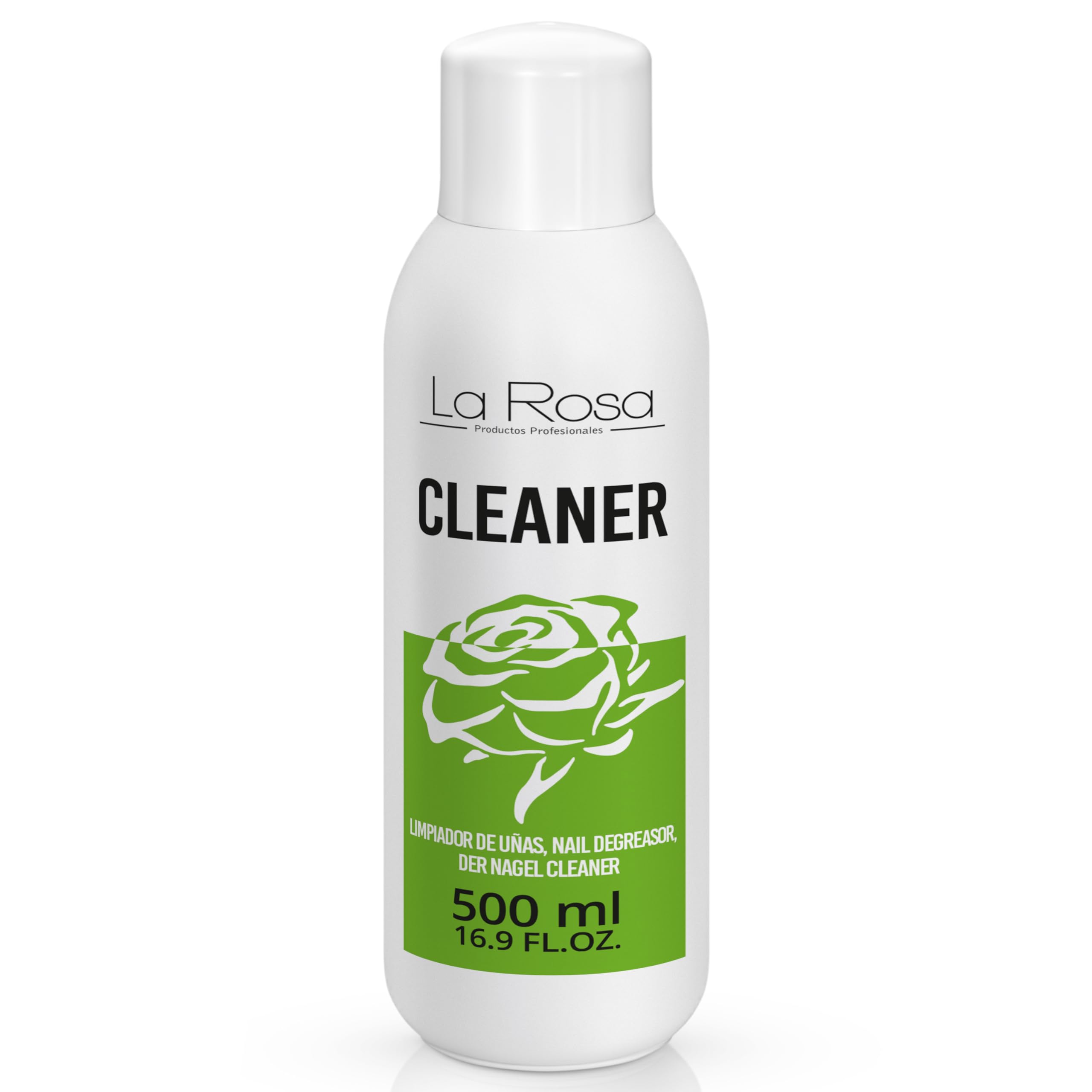 LaRosa Nail CLEANER 500 ml - płyn do odtłuszczania paznokci, idealny do hybrydy, żelu i akrylu