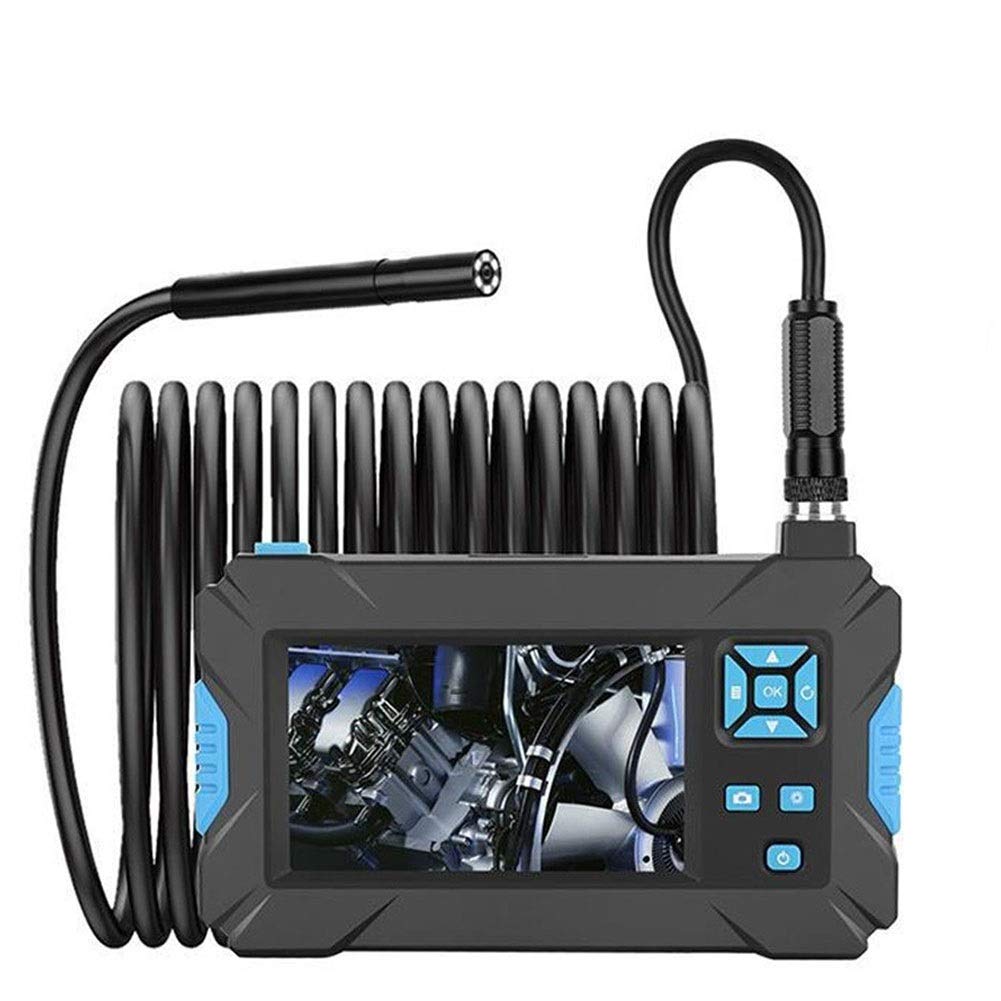 Wireless Endoscope, Industrial Endoscope, 5.5mm 4.3 Inch Inspection Camera, IP67 Waterproof Screen 1080P HD Endoscope Camera, Industrial Borescope 2600Mah Rechargeable Battery