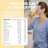 Multivitamin A-Z & Mikronährstoffe Trinkpulver (30 Portionen - Tropical Flavor) Daily Vitamins Pulver mit Vitamin A, C, D3, E, K2, B1, B2, B5, B6, B12, Magnesium, Immunsystem stärken
