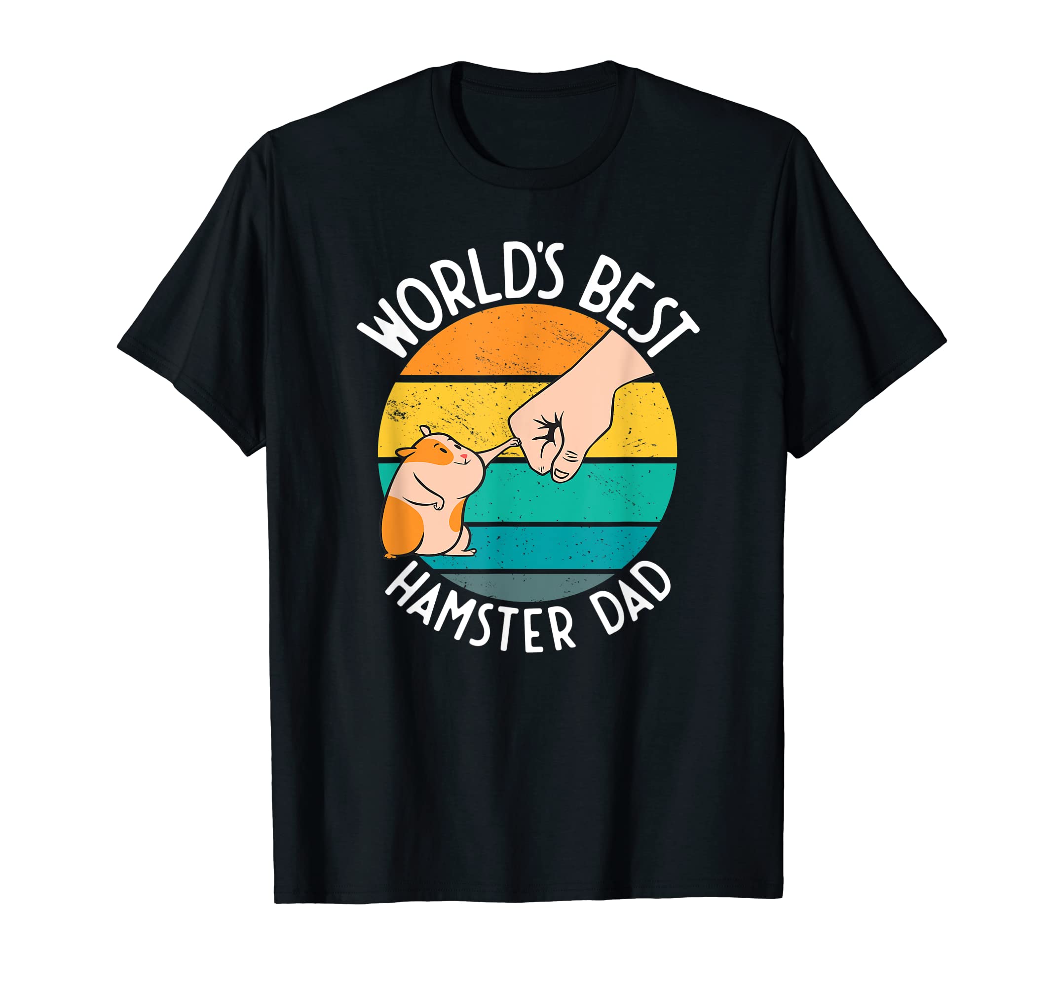 World's Best Hamster Dad DesignT-ShirtOEKO-TEX STANDARD 100
