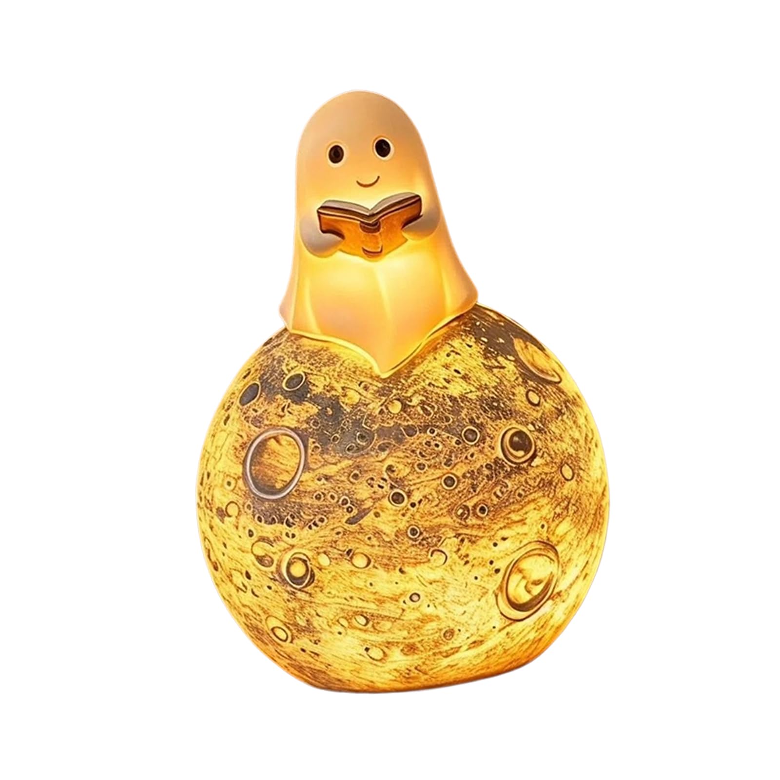 Drtlpmb Multicolor Bedside Reading Figure Lamp Night Light With Warm Glow For Desk Bookshelf Living Room Decor And Seasonal Tabletop Displays At Home Halloween Reading Light Bedside Lamp Figure Decor Fall Tabletop Warm