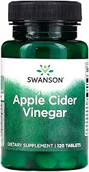 Vinagre de Maçã 200mg Swanson 120 Tabs Importado