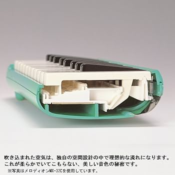 鍵盤楽器 2hp VCA dショッピング |RiZKiZ 鍵盤ハーモニカ 32鍵盤 (ブルー)ケース