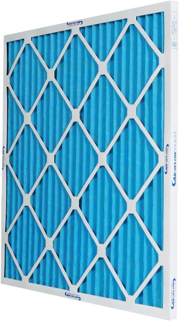 Airflow Products 20x24x1 MERV 10 Pleated Home A/C Furnace Air Filter (12-pack)