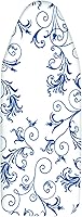 Vista 7 de Mabel Home Funda acolchada para tabla de planchar, 100% algodón (6 tamaños y patrones diferentes) (13 x 38 pulgadas, flamenco)