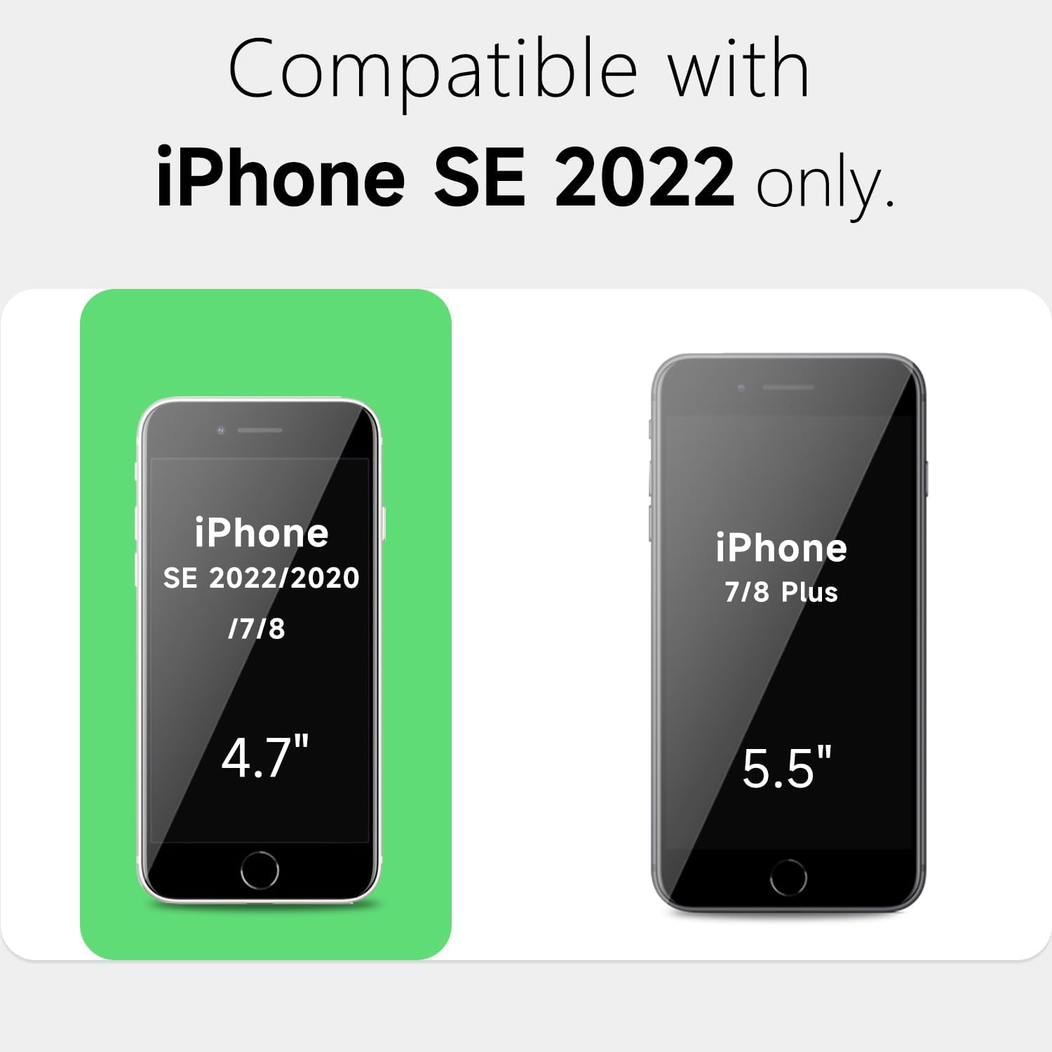 for iPhone SE Case Silicone 2nd 3rd Genration iPhone 7/8, Minimalist Ultra Thin Slim Soft Rubber Gel Solid Color Matte TPU Cute Case for Women Men, Girly Design & Camera Cover, Royal Blue - Image 2