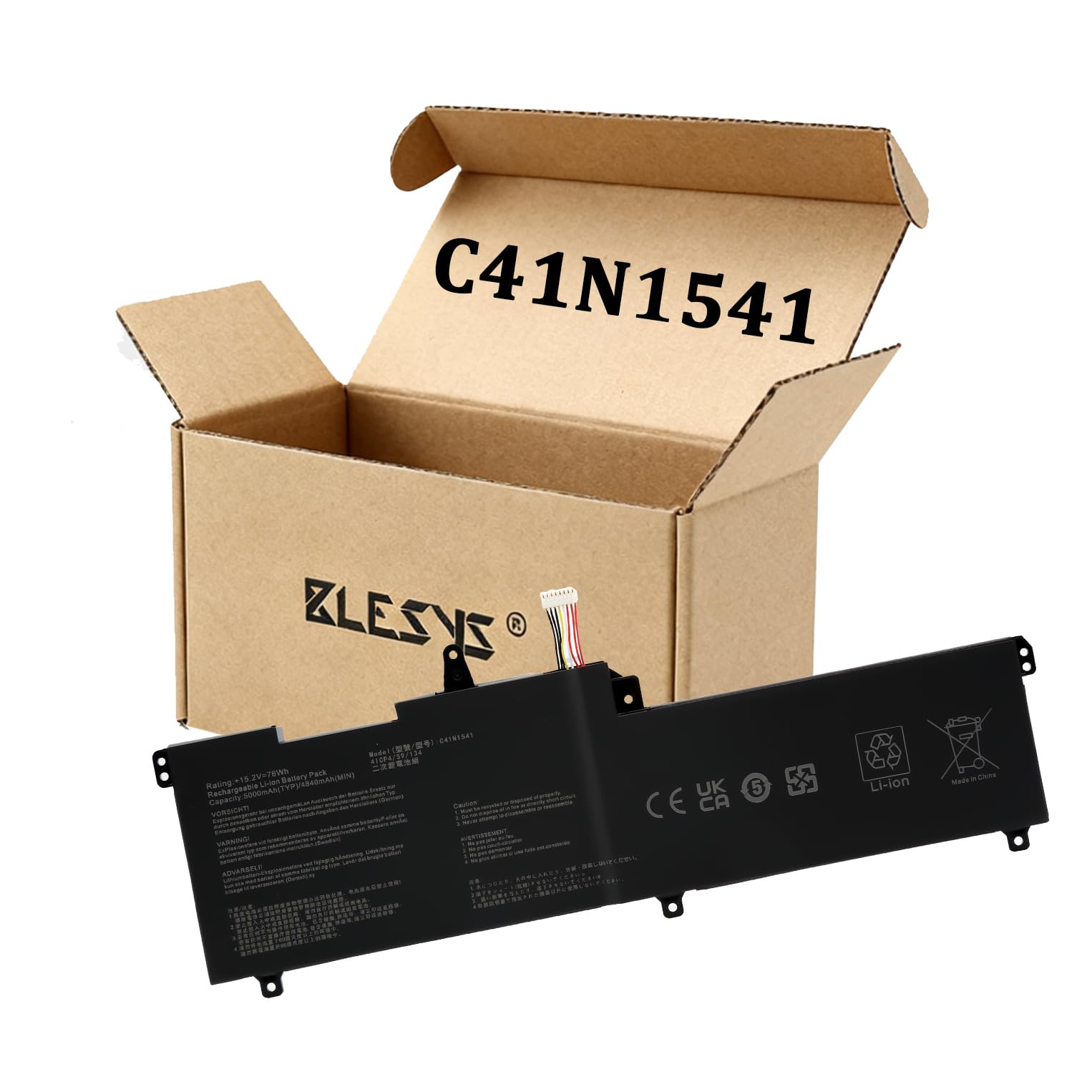 BLESYS C41N1541 Bateria do ASUS ROG Strix GL702