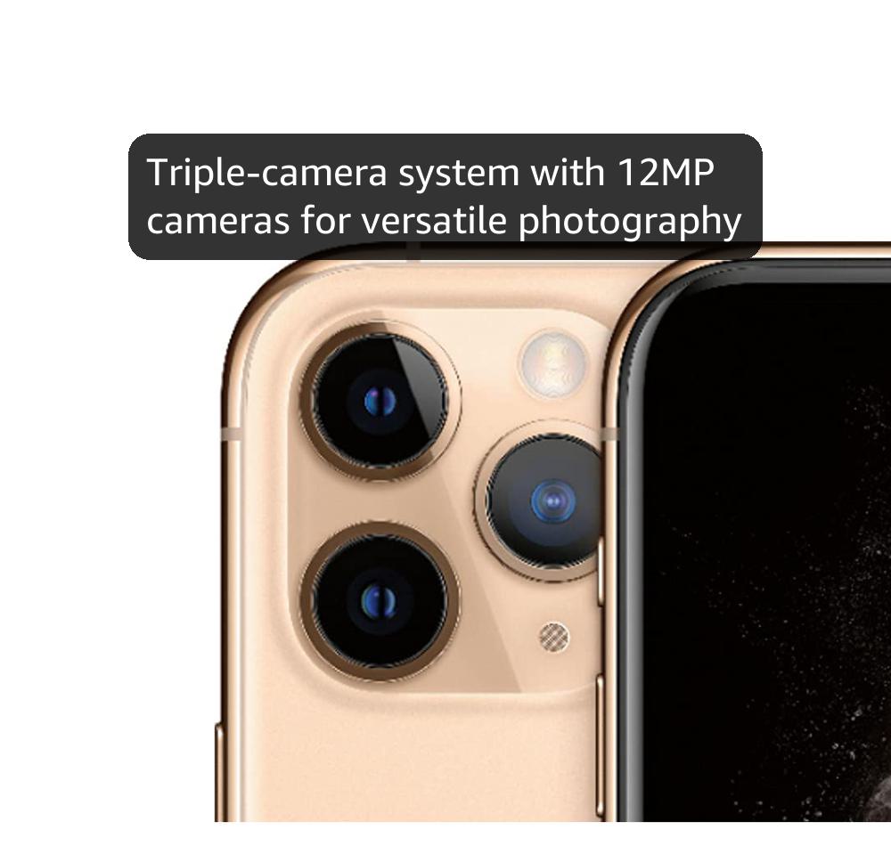 Apple iPhone 11 Pro Max, 64GB, Gold (Renewed) : Amazon.co.uk