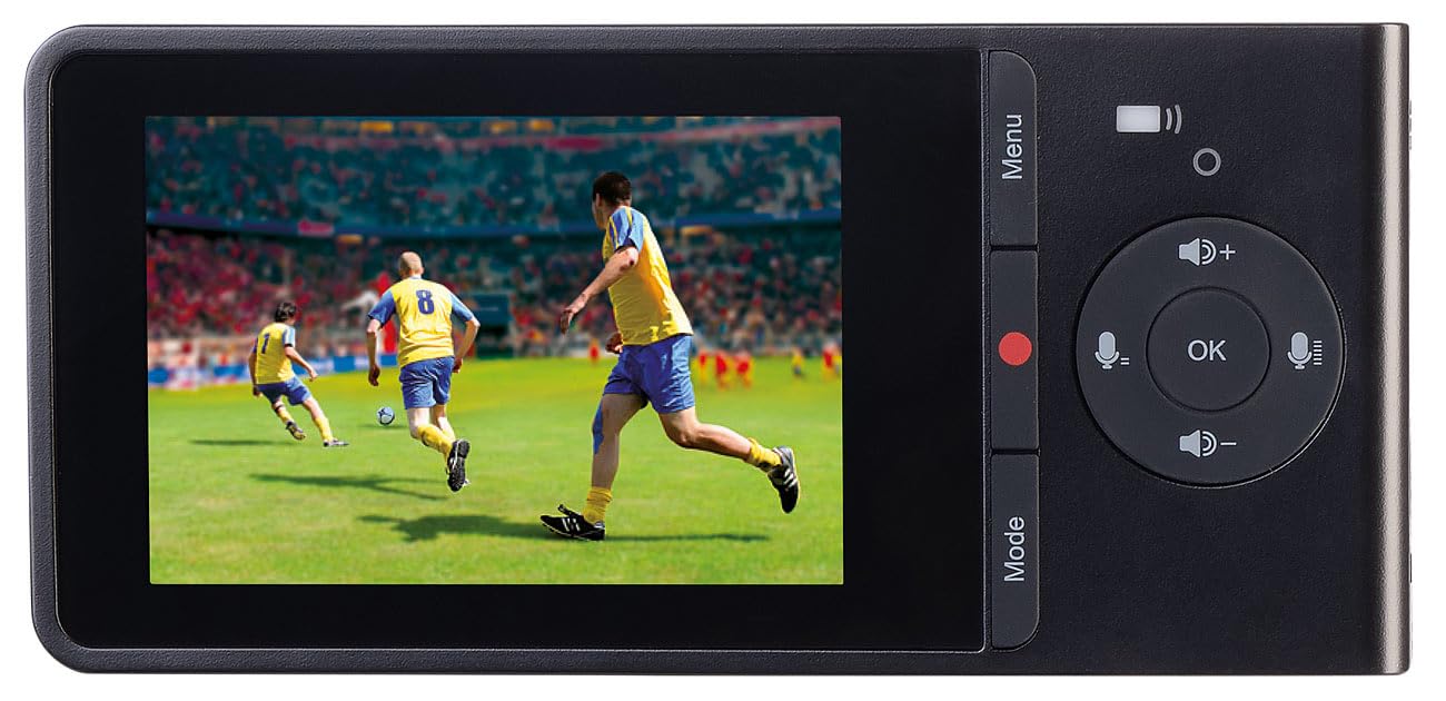 auvisio HDMI Recorder: 4K-HDMI-Video-Rekorder, Livestream, 3,5" / 8,9 cm Display, Akku, 60fps (Recorder 4K, Video, DVD)