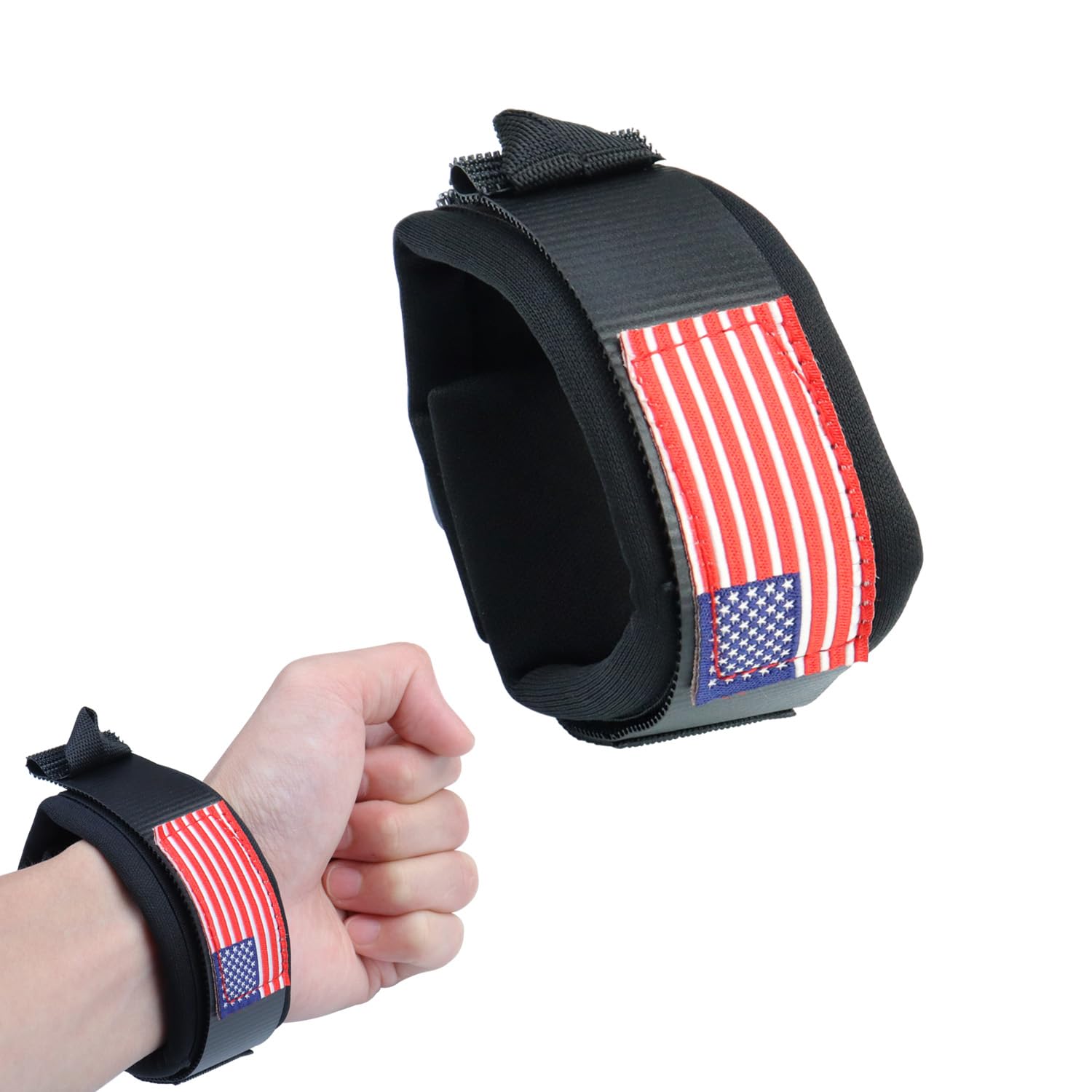 Sangle De Sécurité Jet Ski Néoprène - Dragonne Flottante Anti-Perte - Réglable - Pour Moteur Marine (Noir)