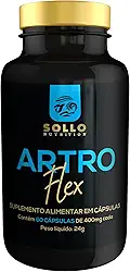 Artro Flex 60 Cápsulas (Colágeno tipo II, Magnésio, Cálcio, Vitamina D3 e K2)
