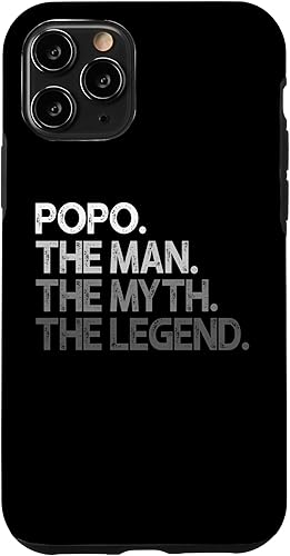 iPhone 11 Pro Popo Man The Myth Legend Case