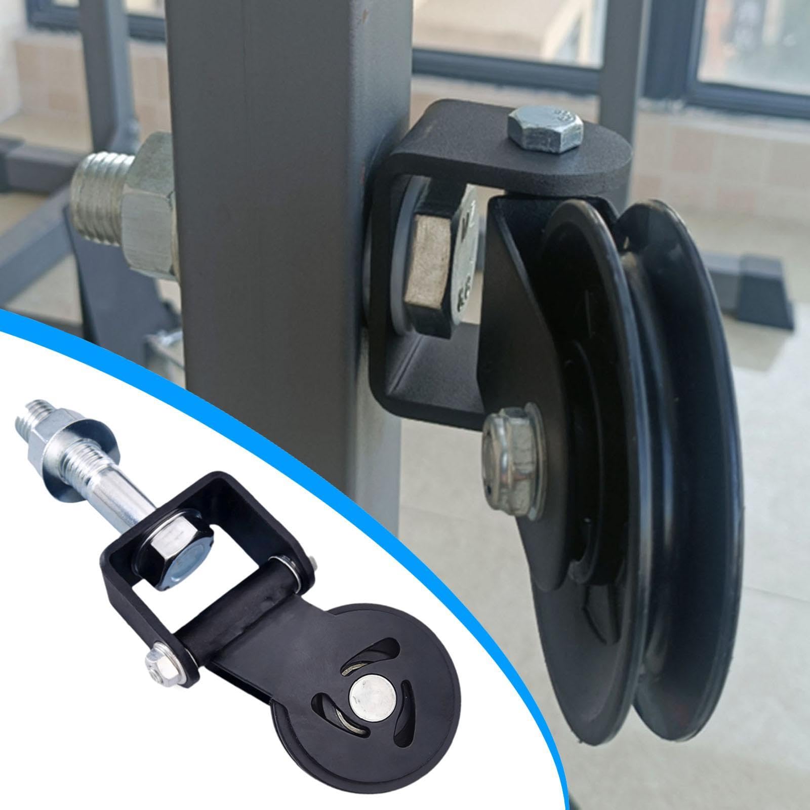 Puleggia da Palestra Puleggia Fissa Ruota Forniture Accessorio di Ricambio Rack per Squat Liscio