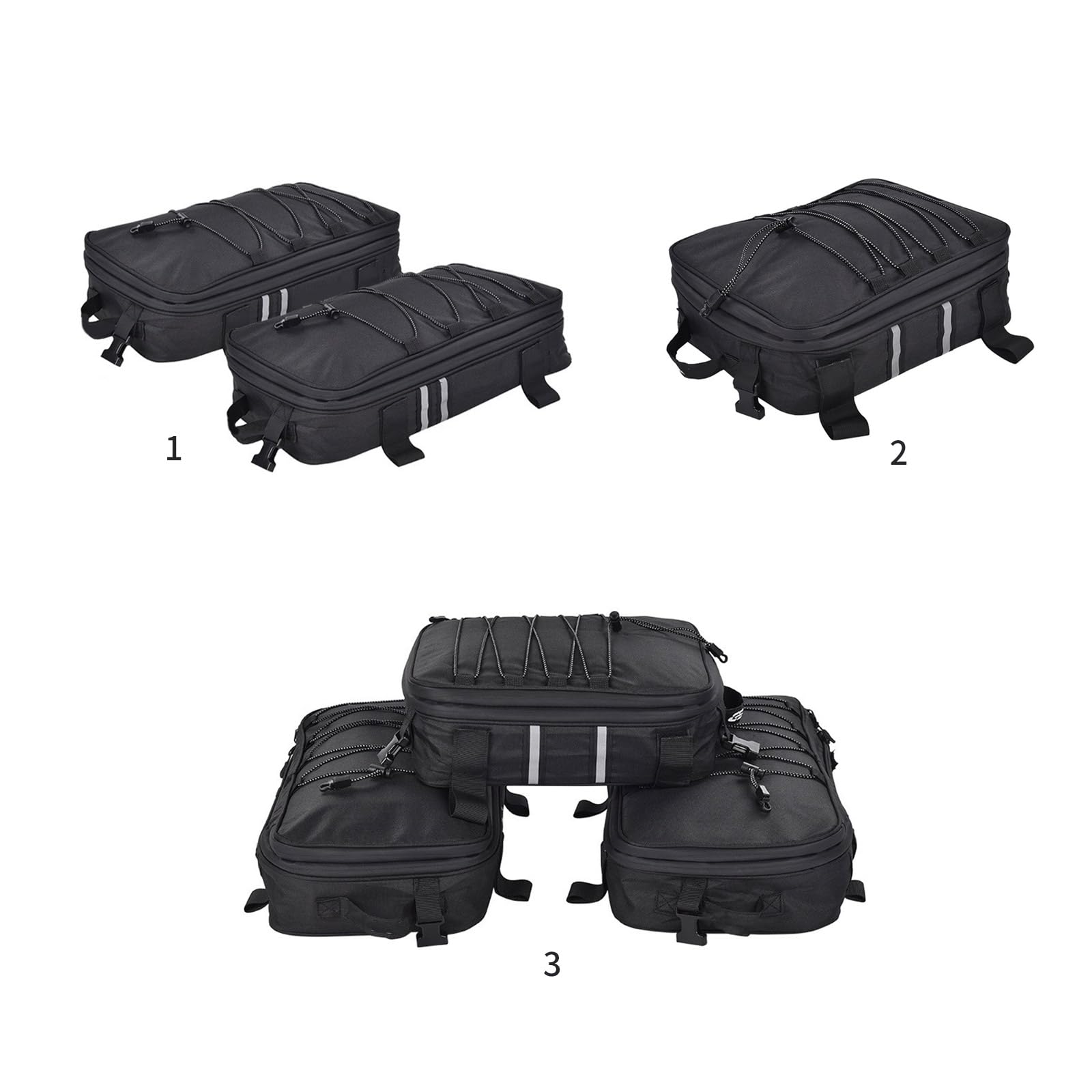 Hecktaschen, verschleißfeste Top Taschen, Motorradgepäck, zusätzliches wasserdichtes Top Pack für R1200GS Adventure Zubehör