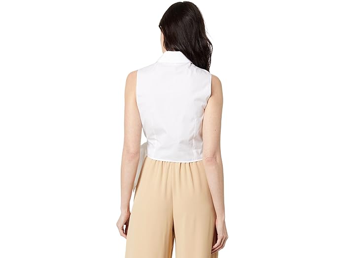 Sleeveless Wrap Shirt - Image 1