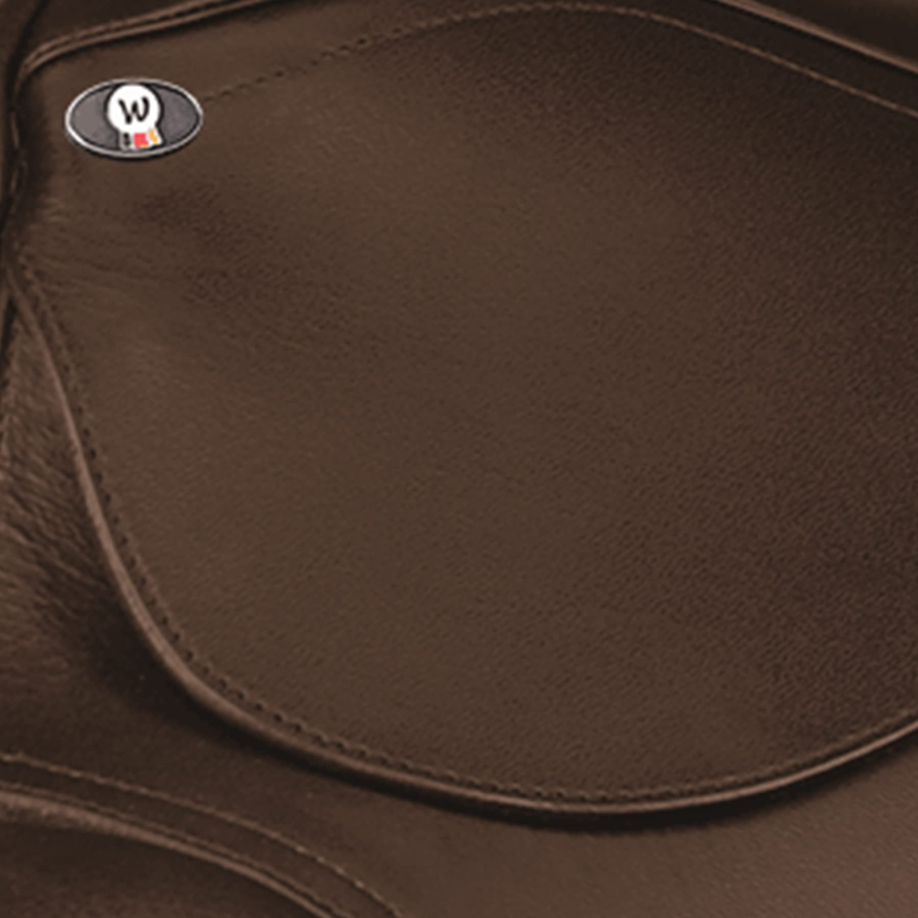 WALDHAUSEN Vielseitigkeitssattel Comfort, Leder, 17,5''/44 cm, braun