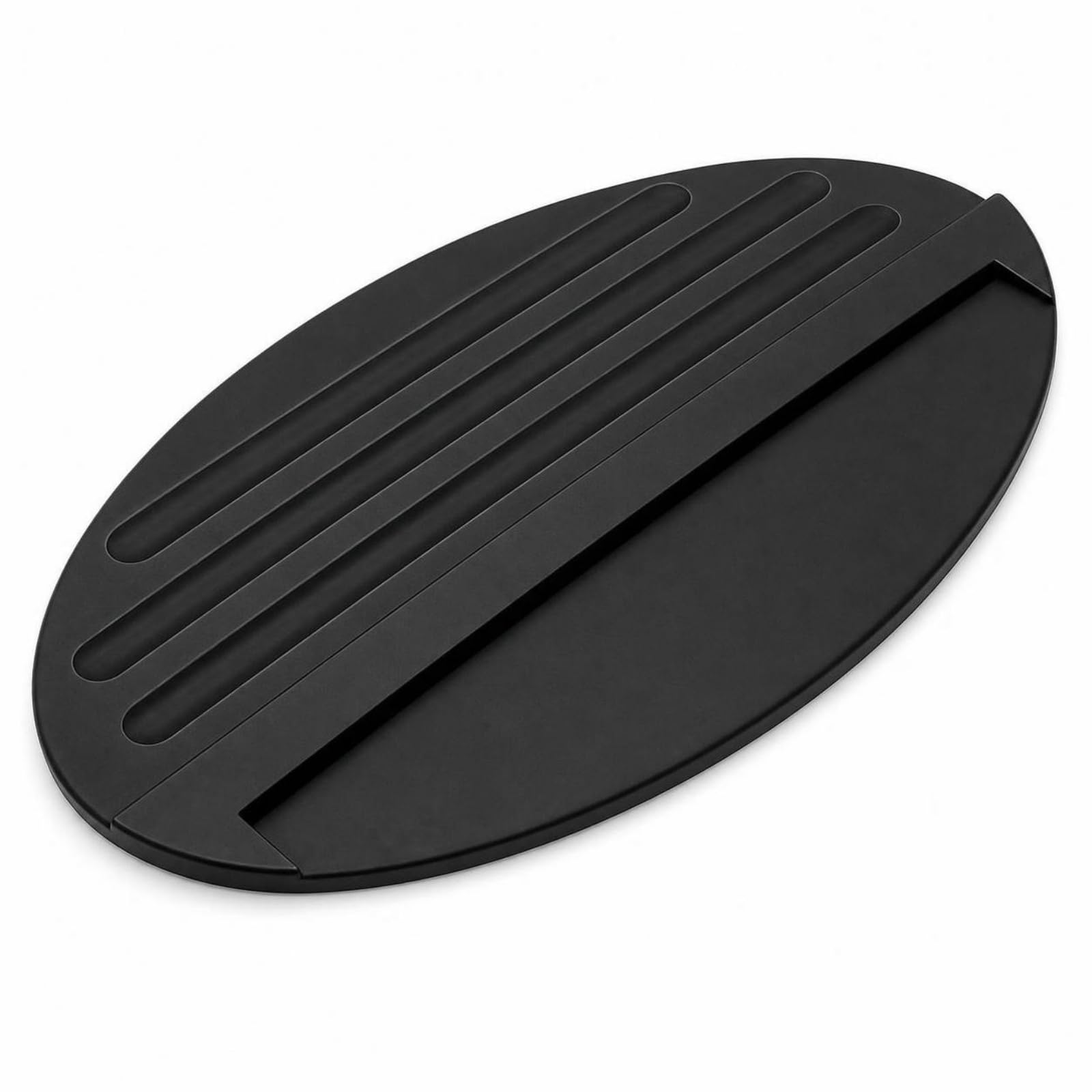 Almohadilla Antideslizante para Escalera Tapete Protector Esterilla de Goma Forma Ovalada CREA Apoyo Estable y Protege el Suelo en Mantenimiento del Hogar Pintura Limpieza 69cmx40cm