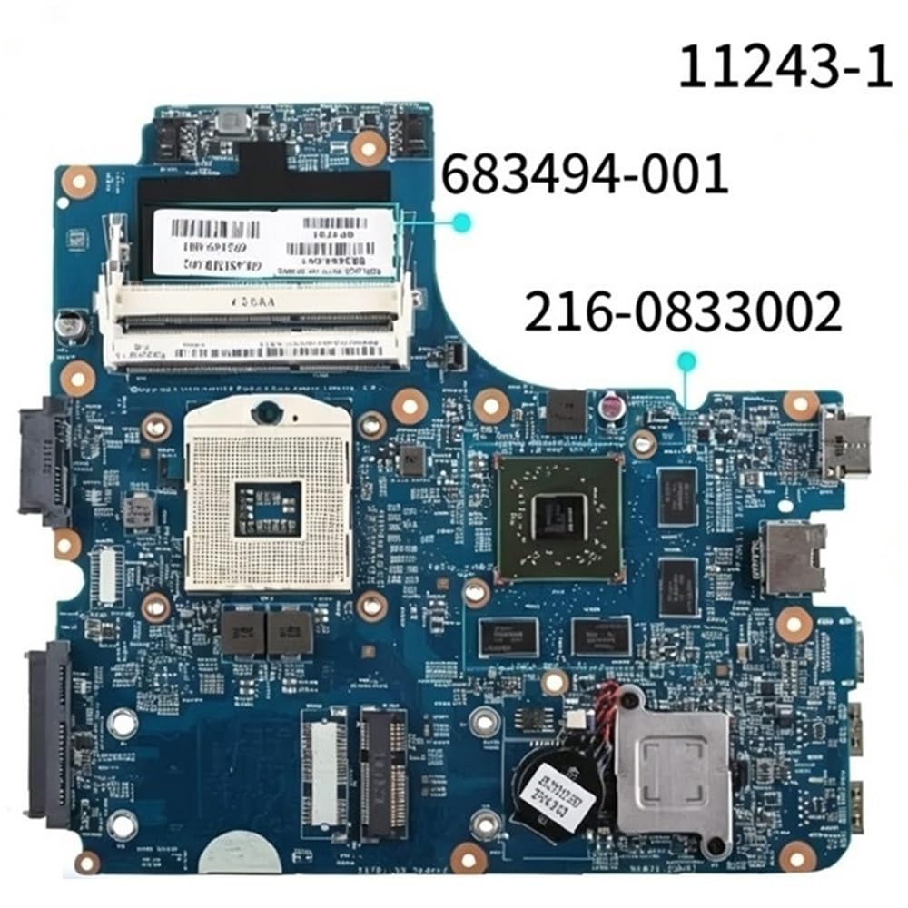 Scheda Madre Del Computer Portatile Adatto for HP Probook 4440S 4540S | 683494-001 11243-1 SLJ8E 216-0833002 Scheda madre for notebook testata DDR3