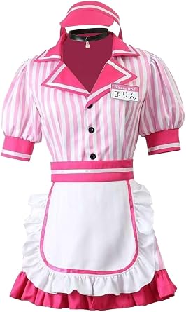 Kitagawa Marin Cosplay Costume Halloween Kitagawa Marin Dress Hat Necklace Outfit Suit Set