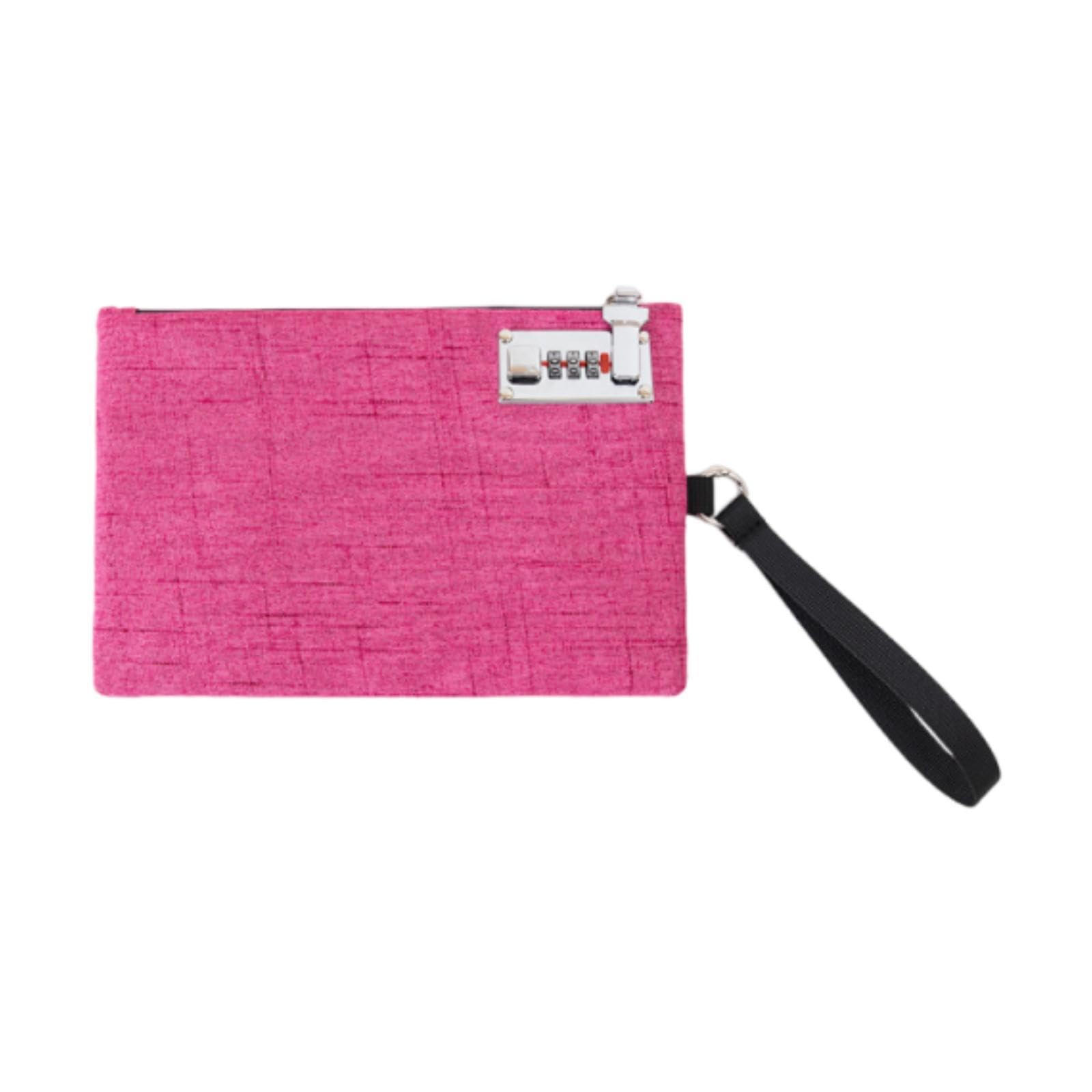 Ojiva® Locking Hand Bag Password Lock Document Bag for Ink Pad Embosser | This Multifunctional Pouch Is Designed To Securely Hold , Deposit Slip, Notary Supplies, And Other Small Valuables. It Can-image-20