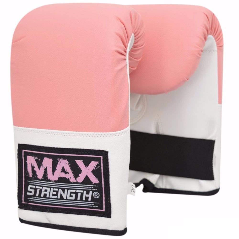 Max Strength Focus Pads – Boxhandschuhe Für Training, 284 G, Pink/weiß, Mit Stoßdämpfung