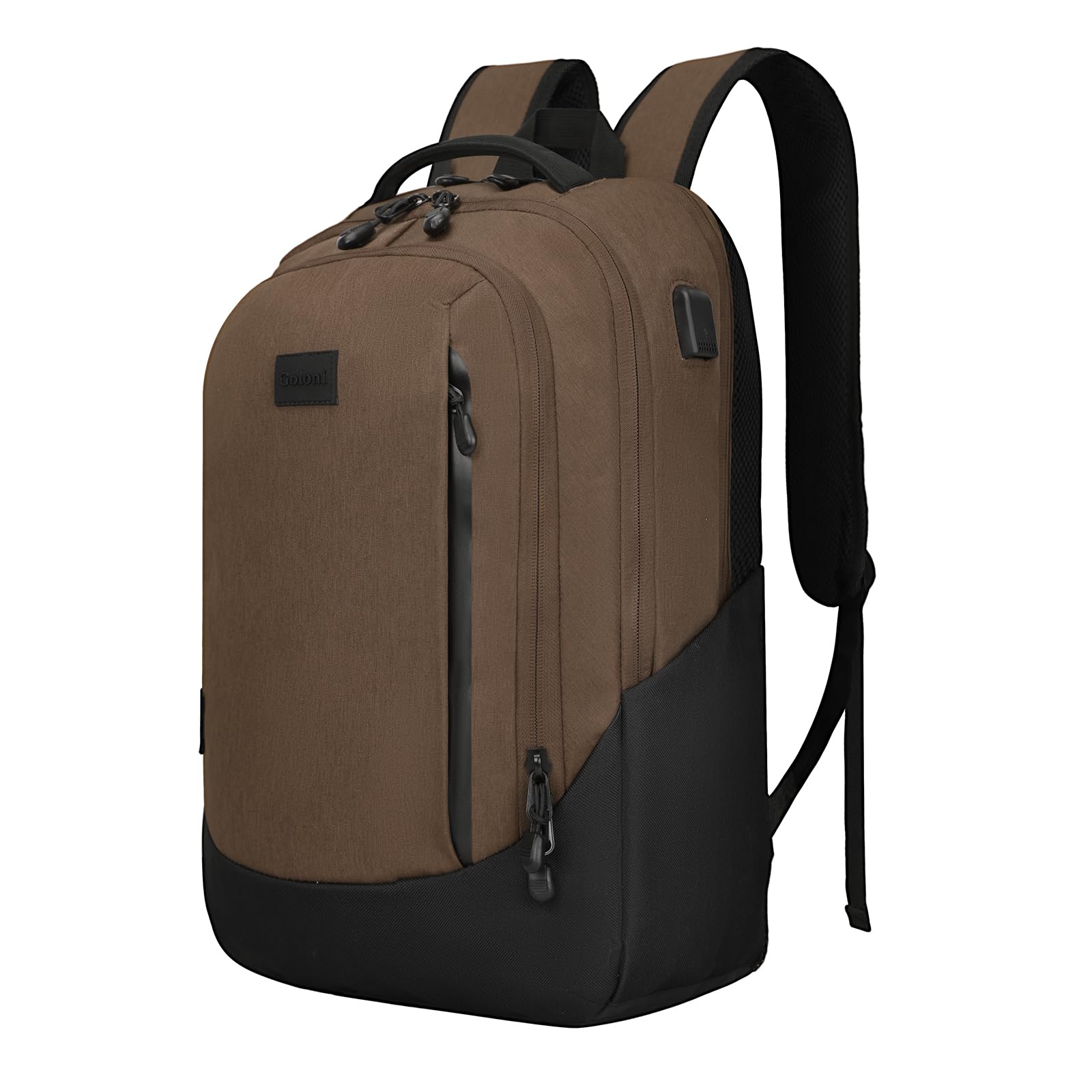 Goloni Multi-functional Travel Backpack, Large Capacity for Men Women Waterproof Business Work Bag, College Laptop Backpack with USB Charging Port,