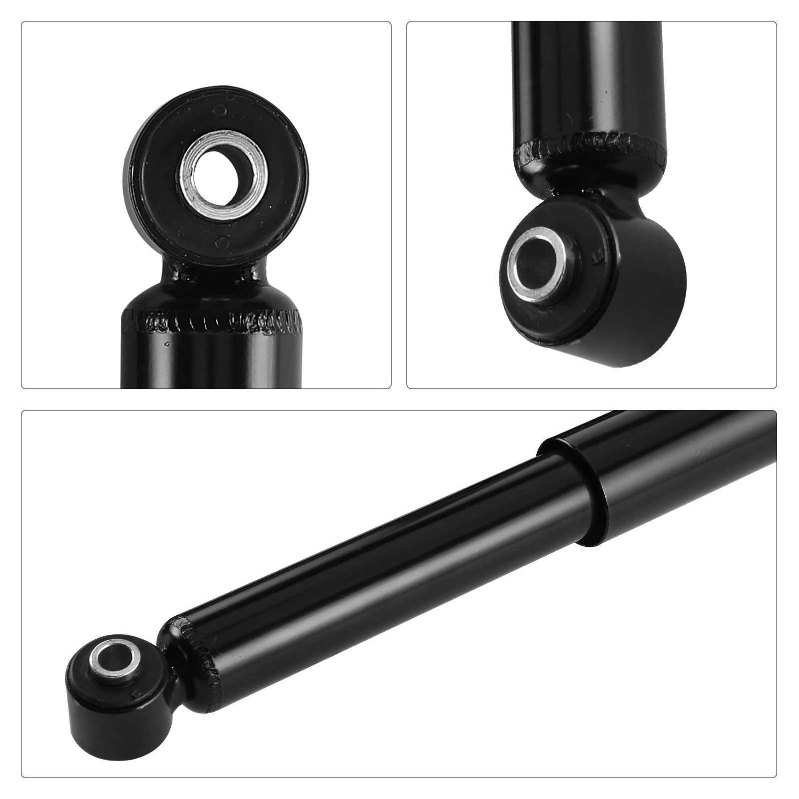 Frankberg 2x Ammortizzatori per sospensioni Ammortizzatori per telaio Posteriore sinistro destro 381mm Pressione del gas Compatibile con 169 Furgone/Compatto 169 Replace# 51856394, 51857282