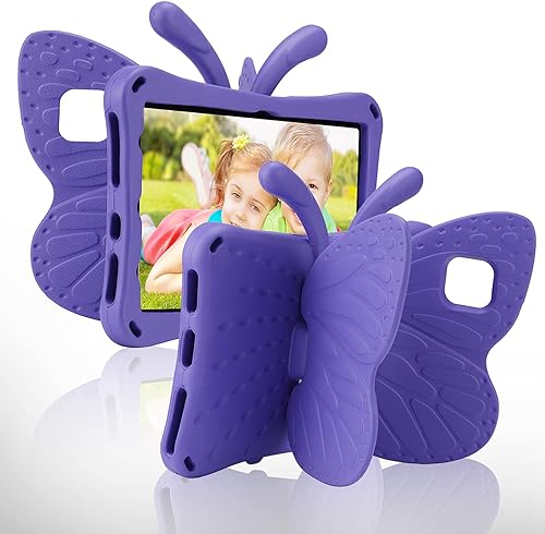 Miniatura 8 de FW Fire HD 8 2020 - Funda para tablet para niños, Tienda HD 8 2020 con luz de atril, EVA Full Boby protección contra caídas, a prueba de golpes, a