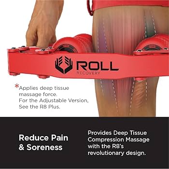 Amazon.com: ROLL Recovery R8 (Lava Red) - Deep Tissue