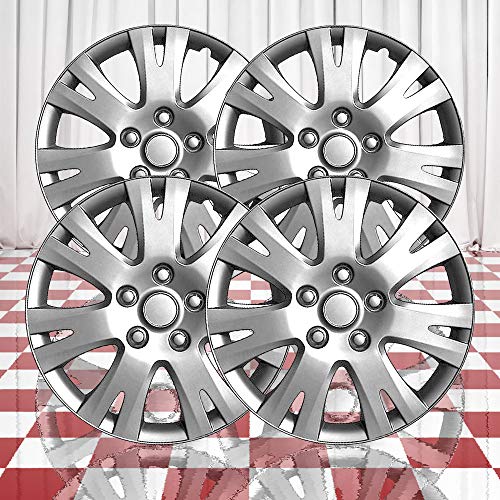 4 Front and Rear Silver 7 Split Spoke 16