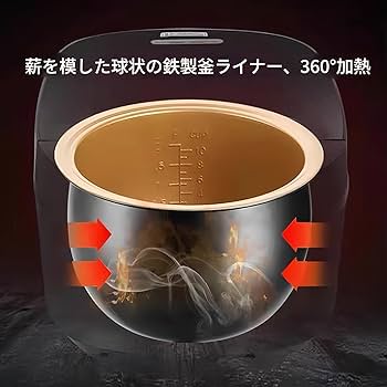 Amazon.co.jp: HCOSBIN 炊飯器 一人暮らし マイコン 調理メニュー付き