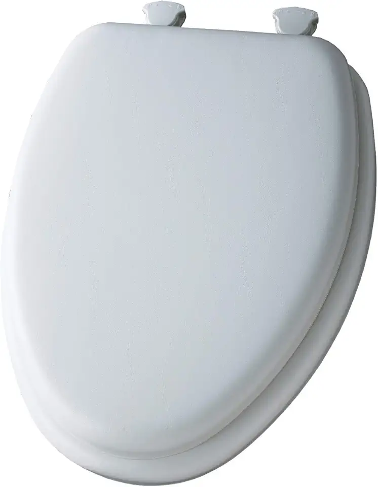 Mayfair 113EC000 White Elongated Deluxe Soft Toilet Seat