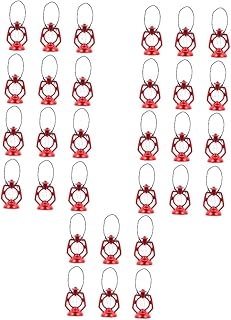 ibasenice 30 Pçs Casa De Boneca Lâmpada De Querosene Estátua Decoração Interior Brinquedo De Fada Mini Lâmpada De Óleo Miniatura Lâmpada De Querosene Mini Lanterna Para Acessórios Em