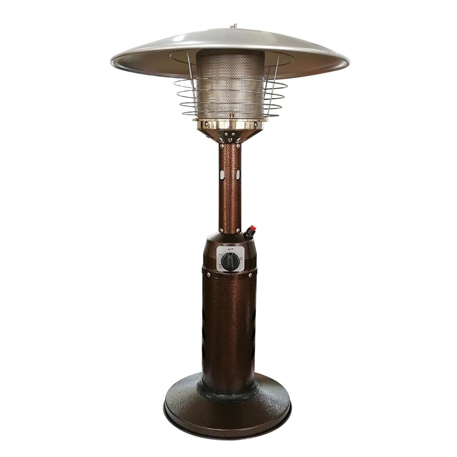 Riscaldatore A Gas Portatile Da Tavolo Per Esterni, In Acciaio Inossidabile, A Basso Consumo Energetico, Alimentato A Propano O Butano, Ideale Per Campeggio, Giardino E Patio.