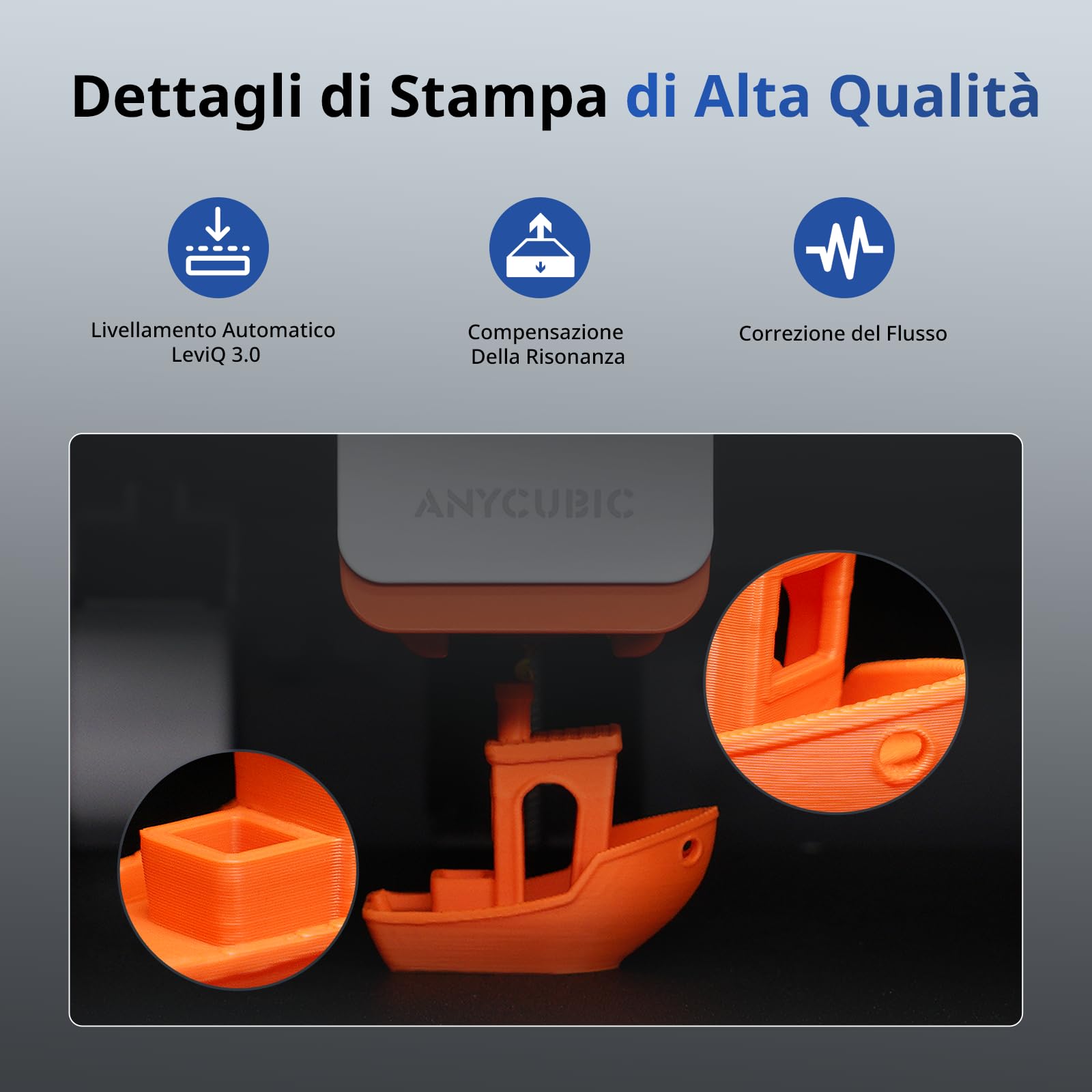 ANYCUBIC Kobra S1 Combo Stampante 3D, Asciugatura e Stampa in Uno, 600 mm/s ad Alta Velocità, Stampa mUlticolore per Tutti i Principali Filamenti, Dimensioni di Stampa 250 x 250 x250 mm