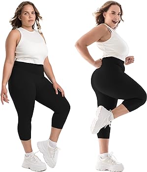 Amazon.com: SINOPHANT Plus Size Leggings for Women, High Waisted