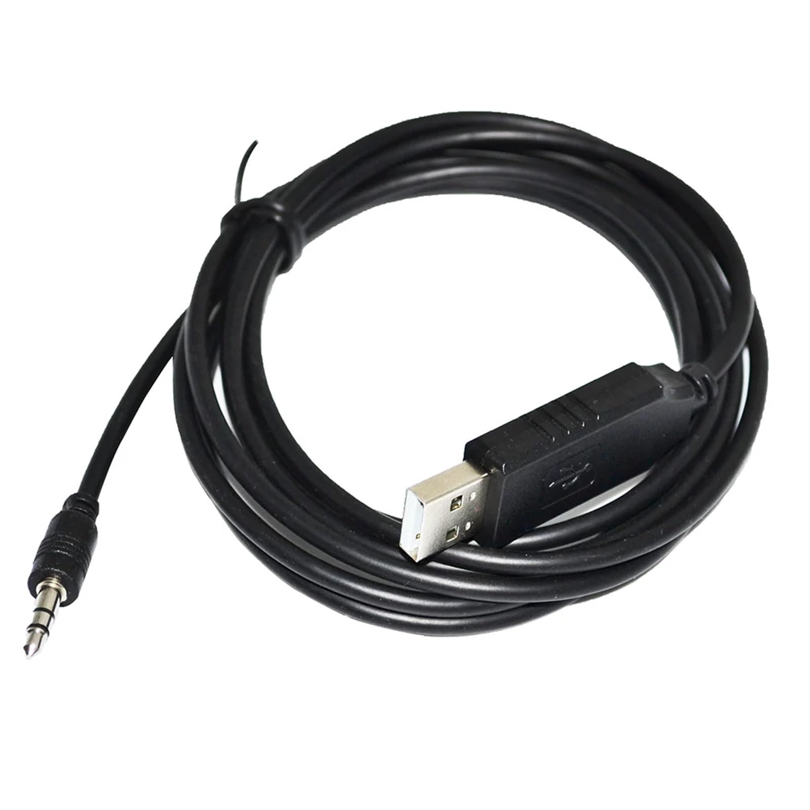 Câble de programmation série USB RS232 vers TRS 3.5MM, prise AUDIO stéréo, câble convertisseur série(1.8m,T-TXD R-GND S-RXD)