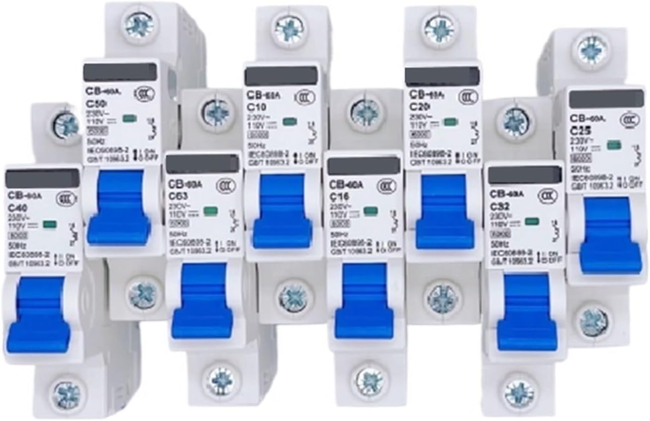 Electric Vehicle Circuit Breaker 12V24V48V60V120V220v Air Switch 10A 16A 20A 25A 32A40A50A63A80A Air Switch 100A125A(1P,32A)