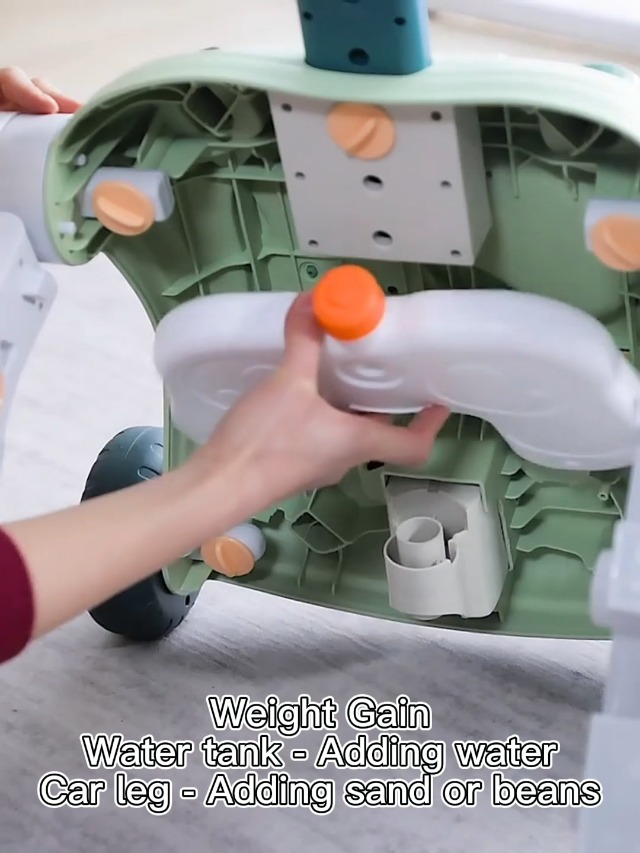 Girello 6 In 1 Per Bambini Con Centro Attività - Camminatore Push Con Suoni, Sonagli E Controllo Velocità - Foto 10