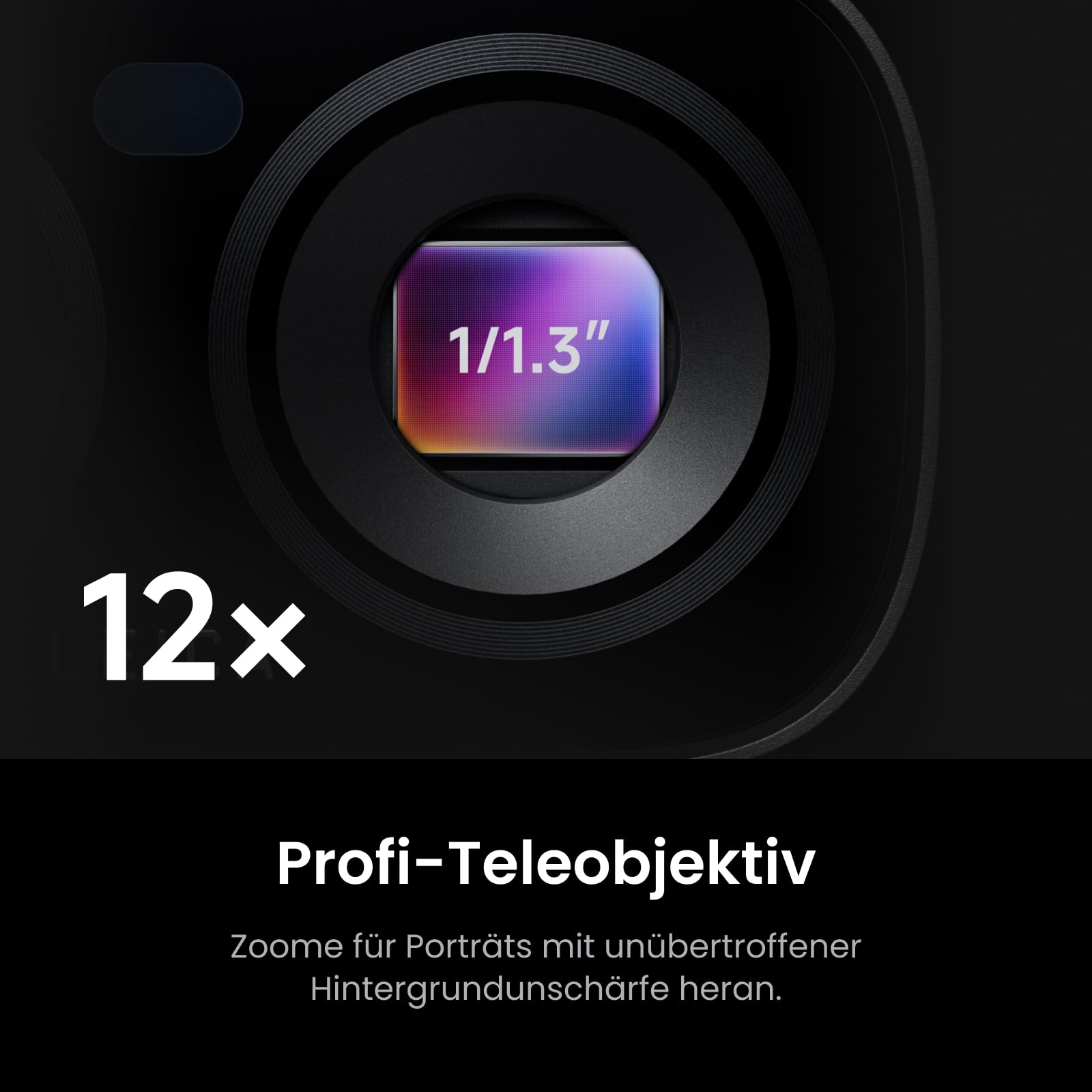 Insta360 Luna Ultra Ausdauer-Bundle – 8K Vlogging-Kamera mit Zwei Leica Objektiven, 12× Zoom, 1"-Sensor, Abnehmbarer 2"-Touchscreen, Dreifach-KI-Chip, kompakte Gimbal-Kamera für Vlogs und Fotografie