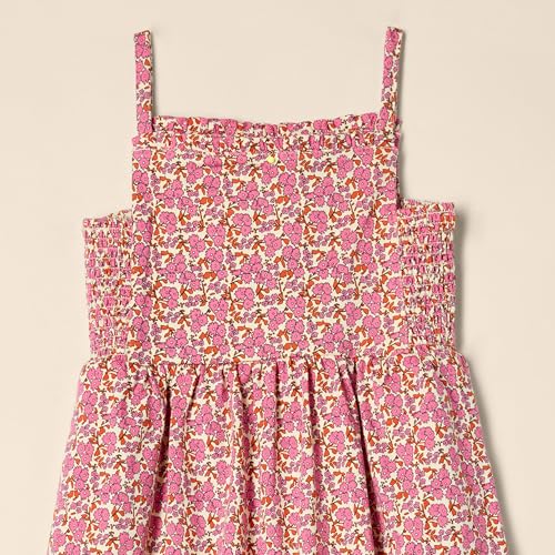 Amazon Essentials Girls and Toddlers' Cotton Strappy Midi Dress4
