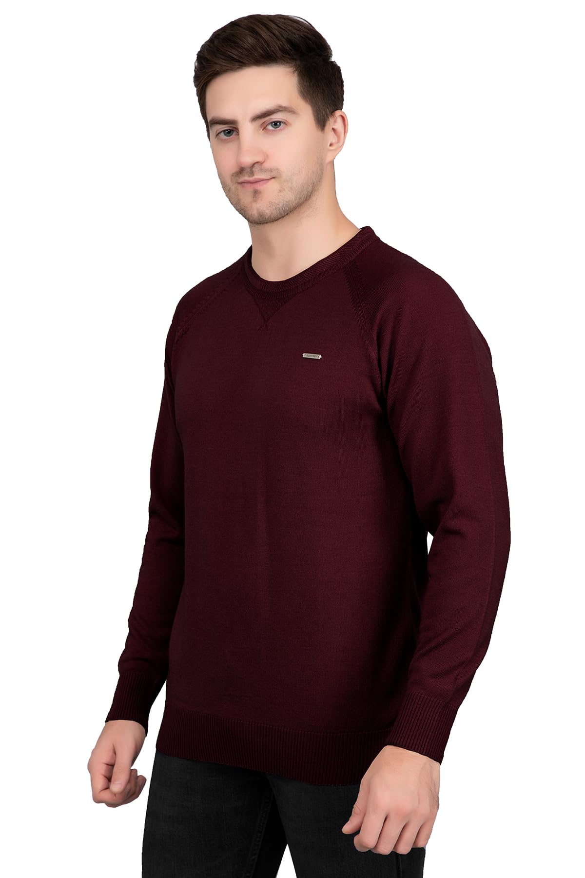 Round Neck Woolen Sweaters for Men-image-31