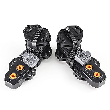 2pcs 5292 Buggy-Motor Technical Parts Compatible with Lego-Motor-Kit, Power Functions Assembled Building Block for Buggy Sports Car