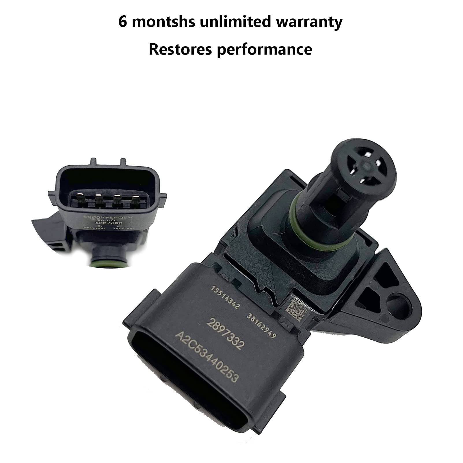 Amazon.com: Nanshaolin 2897332 Intake Manifold Pressure Sensor