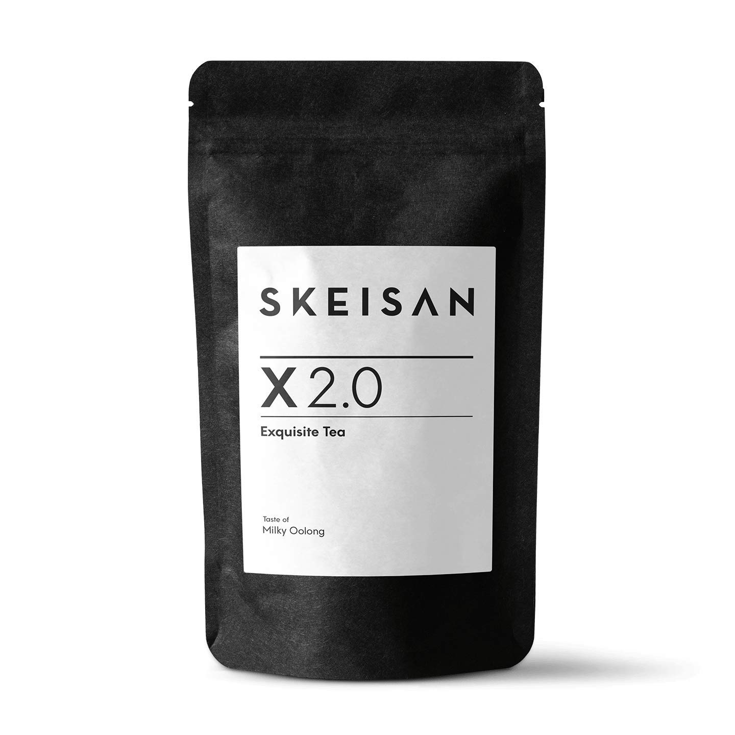 SKEISAN X 2.0 Milky Oolong Tee lose im Softpack 90 g, Oolong Tee Milky mit blumig-fruchtigem Geschmack, Leichter halbfermentierter Oolongtee mit feiner Milchnote, 90 Tassen, vegan, ohne Zusätze