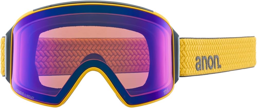 Amazon.com : Anon M4 Low Bridge Fit Goggles (Cylindrical) + Bonus