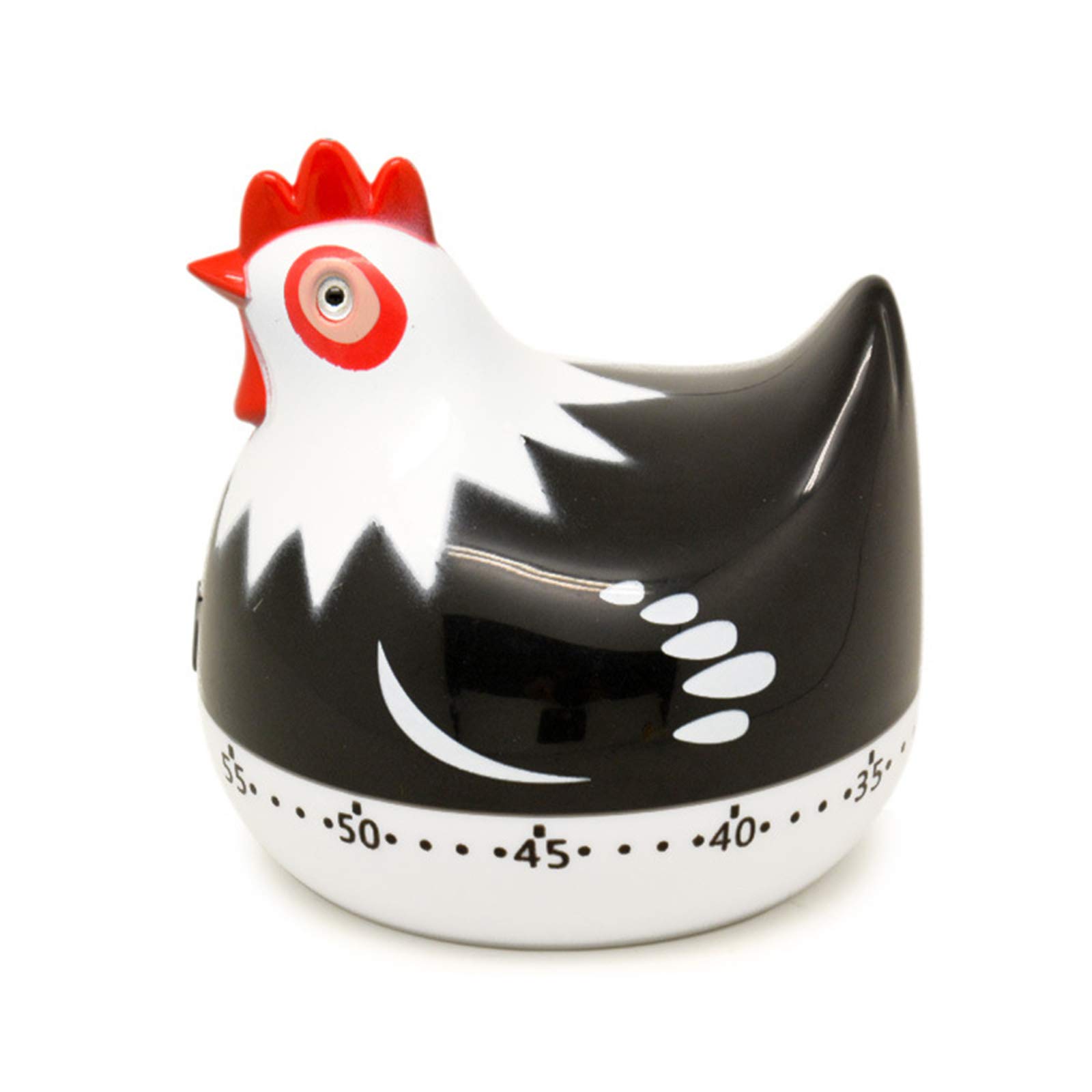 ROYJJ 55 Minutes Novelty Chicken Mechanical Rotating Alarm for Cooking Kitchen oven roasting time